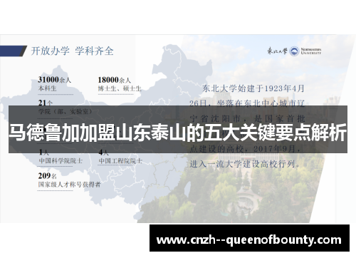 马德鲁加加盟山东泰山的五大关键要点解析